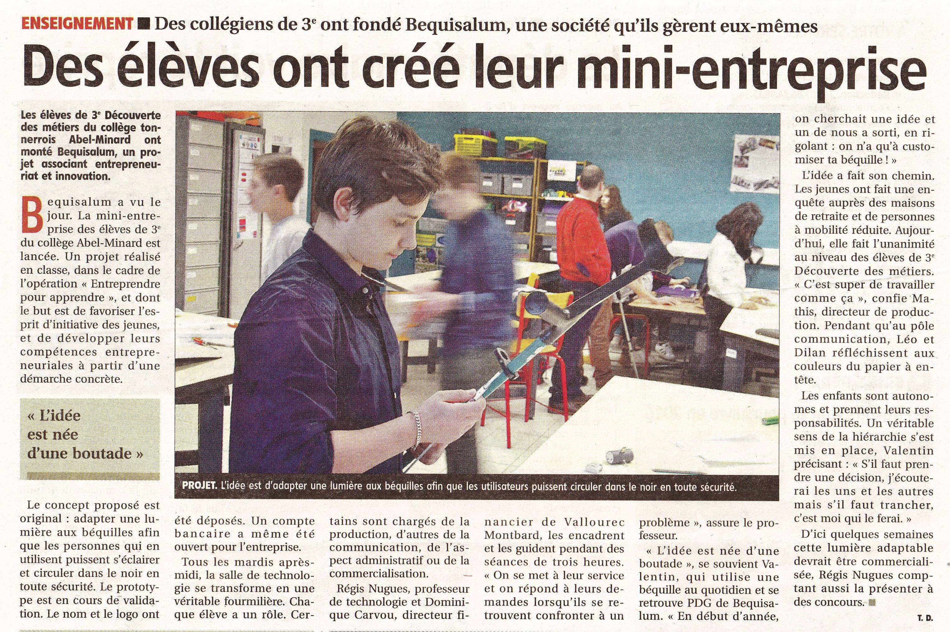 article presse